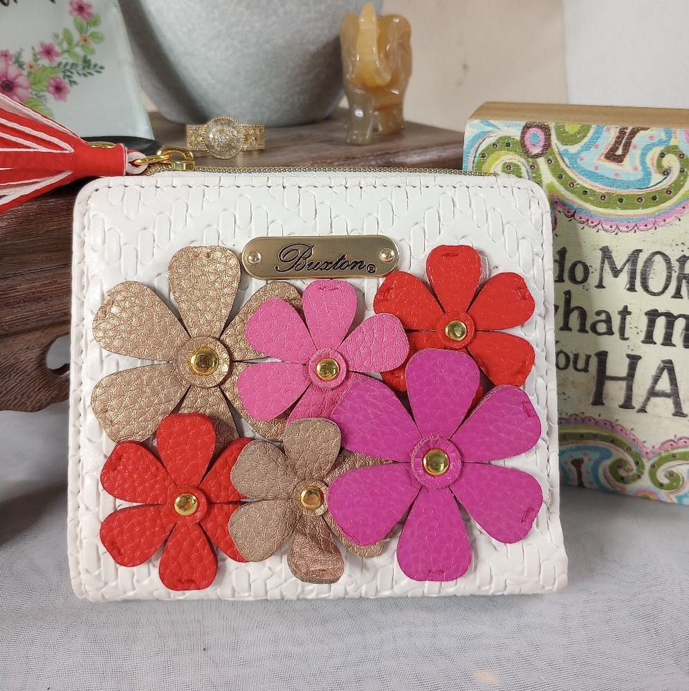 Buxton floral wallet